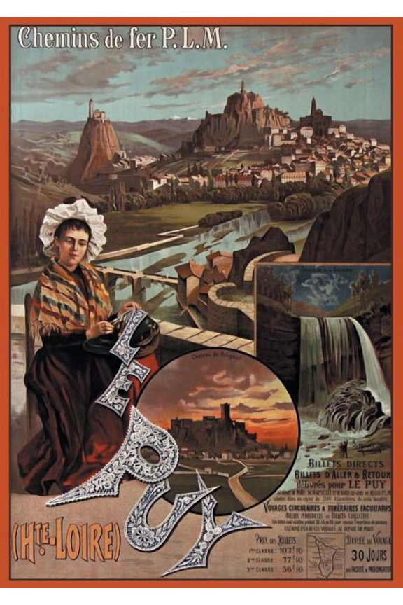 Bnf Monuments Carnet Blanc Chemins de Fer P.L.M, (Paperback)