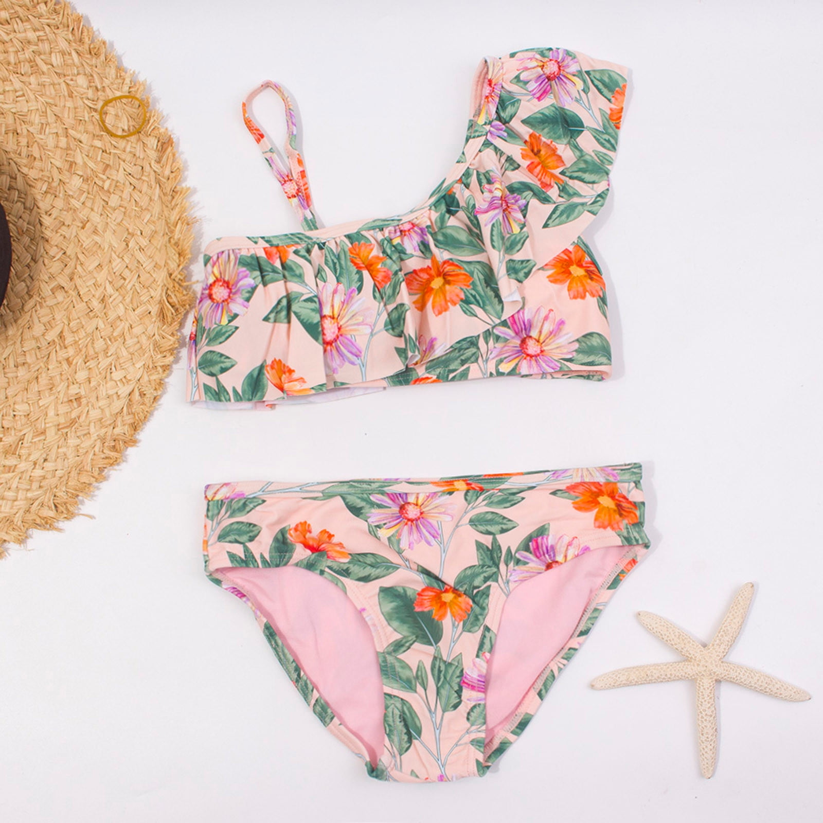 Kids - Printed Swimshorts -Luna Pier White