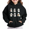 thumbnail image 1 of Bnwani Black Kids Hoodie Sweatshirt Boys Long Sleeve Fleece Casual Oversized Cute Solid Pocket Size 3-4t, 1 of 4
