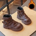 thumbnail image 1 of Bnwani Boots for Girls Ankle PU Leather British Booties 3-11 Years, 1 of 6