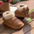 thumbnail image 1 of Bnwani Boots for Women,Winter Boots,Non-slip,Slip-on,Warm,Round Toe,Khaki,38(US:6.5-7), 1 of 7