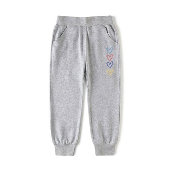 Bnwani Boys Sweatpants for Boys Casual Long Outerwear Elastic Leisure Pockets Pants Gray 3 Years