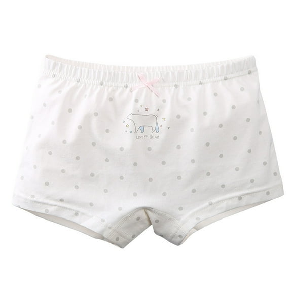 Bnwani Brief Underwear for Girls Cotton Cotton Boxers Thin Comfortable Printed Panties