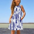 thumbnail image 1 of Bnwani Casual Dresses for Girl Girls Toddler Baby Kids Sleeve Cute Sleeveless Print Fashion Skirt Girl Dresses 3T, 1 of 6