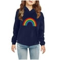 thumbnail image 1 of Bnwani Christmas Long Sleeve Toddler T Shirt Hooded Fleece Casual Tops 24 Months, 1 of 5