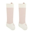 thumbnail image 1 of Bnwani Cotton Cotton Socks for Kids Knee High Thin Mesh Socks Pink, 1 of 1