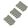 thumbnail image 1 of Bnwani Cotton Socks for Girls Crew Solid Color Sports Sweat Absorbing Socks Gray 3-5t, 1 of 6