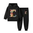 thumbnail image 1 of Bnwani Girls 2 Piece Sets Clothes Spring Hoodies Long Sleeve Letter Cute Shirt Pullover Sweatshirts and Sweatpants, 1 of 8