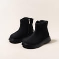 thumbnail image 1 of Bnwani Girls Boots Short PU Leather British Booties, 1 of 9