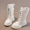 thumbnail image 1 of Bnwani Girls Boots Side Zipper Princess Boots 4-11 Years, 1 of 9