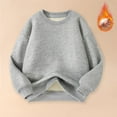 thumbnail image 1 of Bnwani Girls Crewneck Sweatshirt Cotton Long Sleeve Winter Fall Fleece Thick Warm Sweatshirt Tops Sweater Pullover Size 7-8, 1 of 8