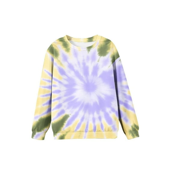 Bnwani Girls Crewneck Sweatshirt Crew Neck Long Sleeve Sweatshirt Printed Tops T-Shirts Pullover