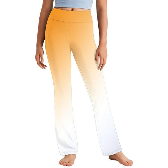 Bnwani Girls Leggings Fashion High Waist Elasticity Straight Cute Sweet Printed Multicolor Size 12-13