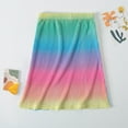 thumbnail image 1 of Bnwani White Shirts for Girl Dressy Casual Ice Silk Skirt For Children Girls Loose And Breathable Pleated Skirt Casual Skirt Skirt 6T, 1 of 6