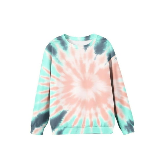 Bnwani Girls Sweatshirt Crew Neck Long Sleeve Sweatshirt Printed Tops T-Shirts Pullover