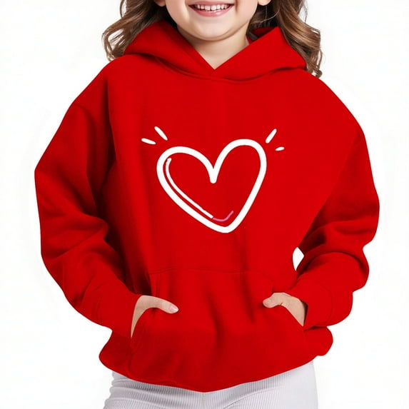 Bnwani Hoodies Girls Long Sleeve Oversized Fleece Sweatshirt Cute Plain Tops Pullover
