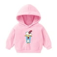 thumbnail image 1 of Bnwani Hoodies for Girls Long Sleeve Fall Sweatshirt Cute Printed Pullover Size 7-8, 1 of 2