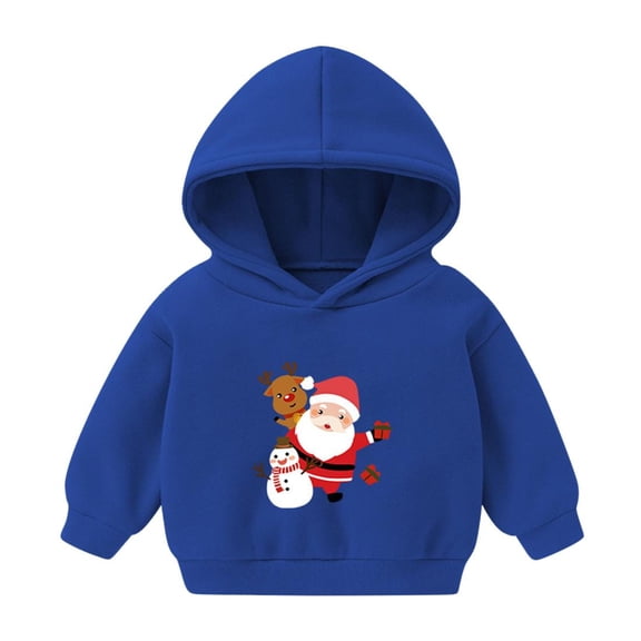 Bnwani Hoodies for Little Boys Cotton Long Sleeve Short Fall Sweatshirt Cute Graphic Printed Pullover