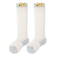 thumbnail image 1 of Bnwani Infant Cotton Socks for Boys Knee High Floor Thin Solid Color Sports Sweat Absorbing Non-Slip Socks Blue 0-6 Months, 1 of 5