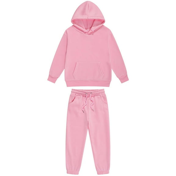 Bnwani Kids 2 Piece Outfits Girls Boys Winter Hoodies Long Sleeve Shirt Sweatshirts and Sweatpants