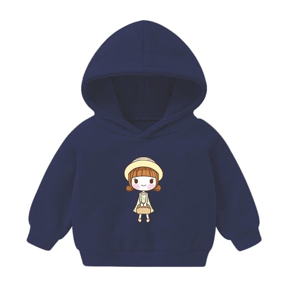 Bnwani Kids Hoodies Girls Long Sleeve Fall Sweatshirt Cute Printed Pullover