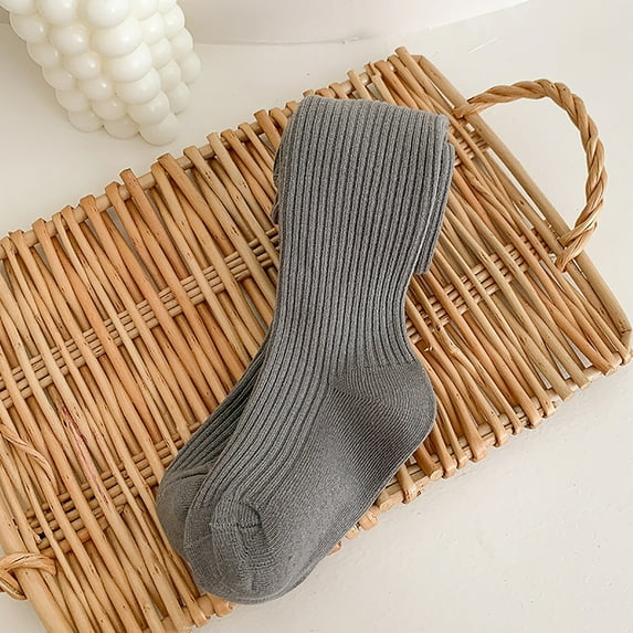 Bnwani Kids Socks Boys Winter Warm Tights Socks Gray
