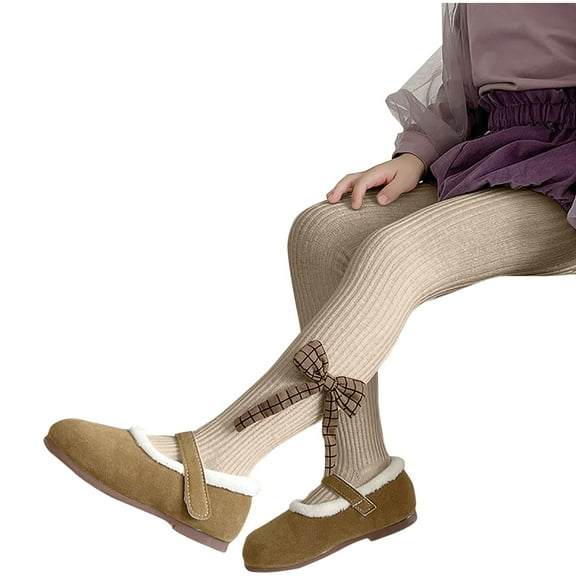 Bnwani Kids Socks Boys Winter Warm Tights Socks Yellow