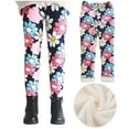 thumbnail image 1 of Bnwani Leggings for Kids Winter Tight Warm Pink, 1 of 6