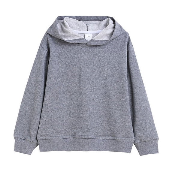 Bnwani Long Sleeve Toddler Shirt Cotton Crew Neck Hooded Fashion Tops