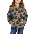 thumbnail image 1 of Bnwani Long Sleeve Toddler Shirt Crew Neck Hooded Fashion Tops 4-5t, 1 of 6