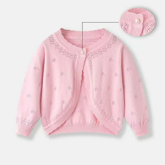 Bnwani Long Sleeve Toddler Shirt Winter Cotton Crew Neck Breathable Thin Casual Solid Tops 3-4t