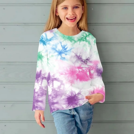 Bnwani Long Sleeve Toddler Shirts Boys Crew Neck Casual Cute Tops 9 Years
