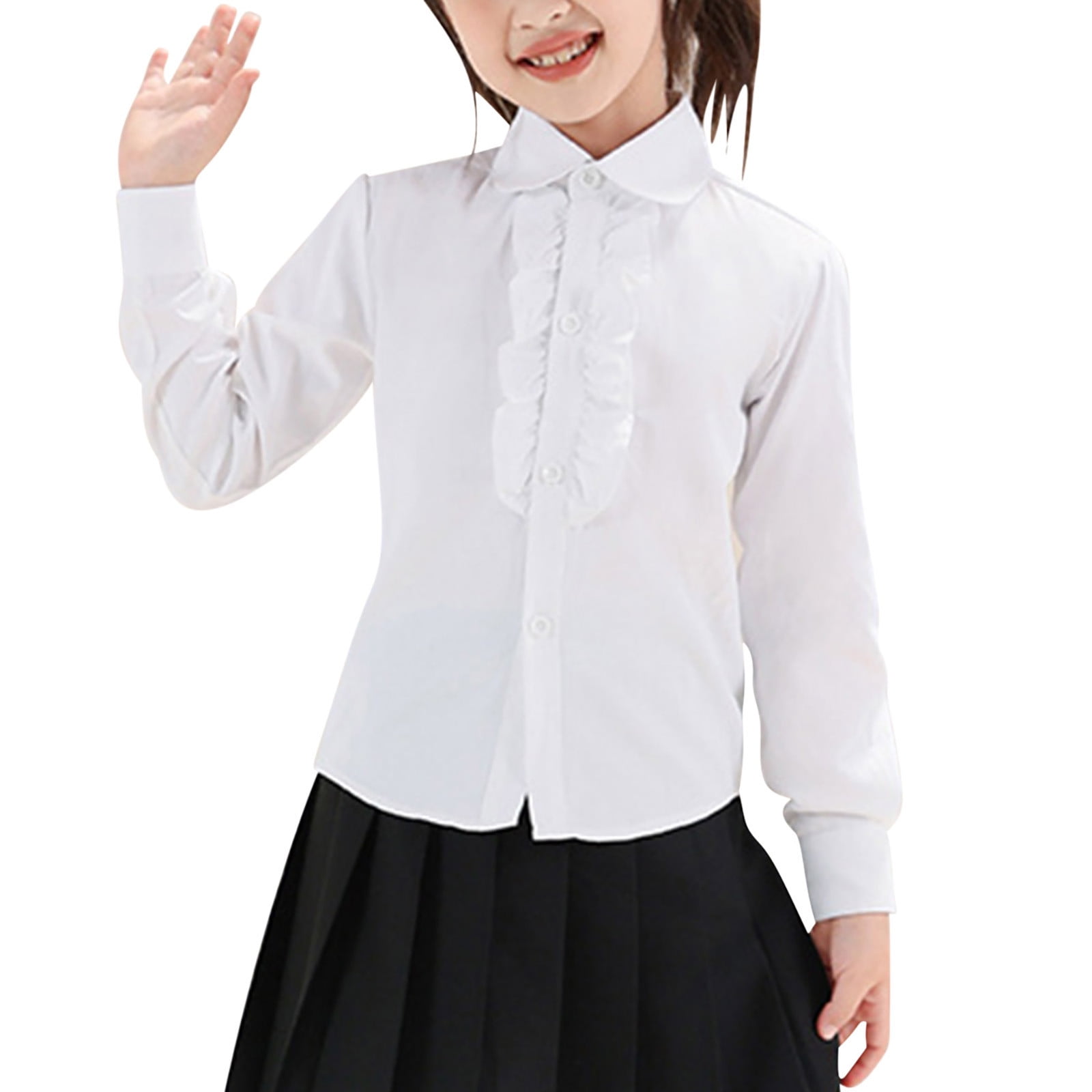 Girl's Long Sleeve Shirt - CTW3370030 main image 1