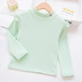 thumbnail image 1 of Bnwani Long Sleeve Toddler Shirts Girls Crew Neck Casual Printed Tops 3-4t, 1 of 3