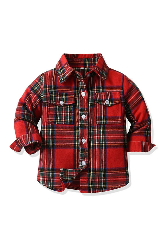 Long Sleeve Toddler Shirts Plain Cotton Fall Spring Cotton Lattice Tops 4-5t