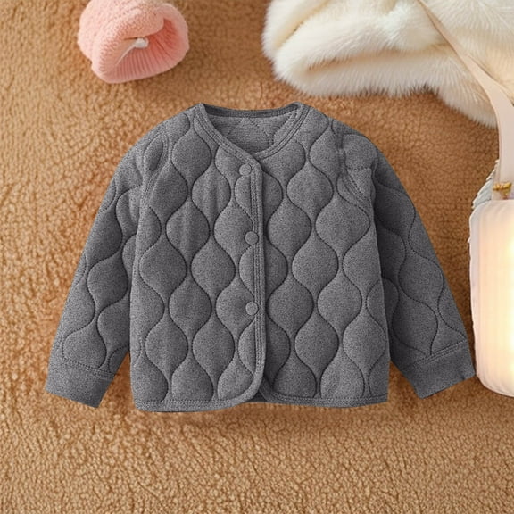 Bnwani Long Sleeve Toddler Shirts Plain Cotton Winter Crew Neck Fleece Warm Thick Solid Tops 7-8 Years