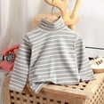 thumbnail image 1 of Bnwani Long Sleeve Toddler T Shirt Cotton Winter Crew Neck Velvet Warm Solid Tops, 1 of 5