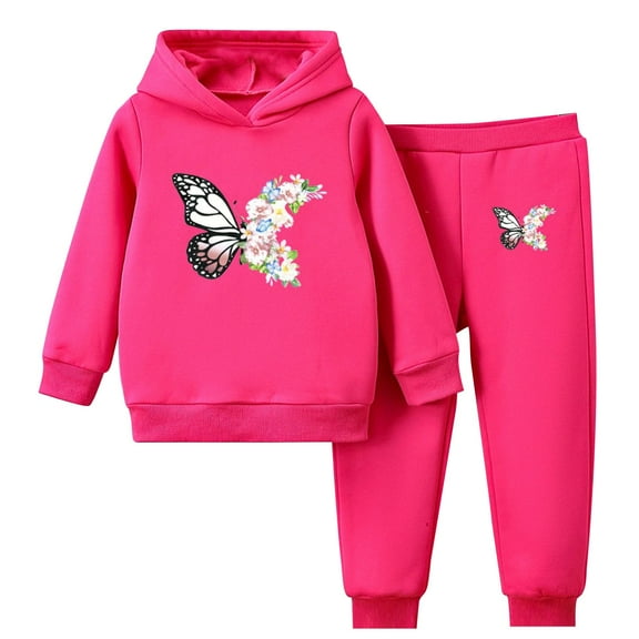 Bnwani Outfit Sets for Girls Spring Hoodies Long Sleeve Cute Shirt Pullover Sweatshirts Sleepwear and Sweatpants