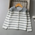 thumbnail image 1 of Bnwani Pullover Sweater White Girls New Winter Fashion Cardigan Casual Solid Sweater Gray, 1 of 8