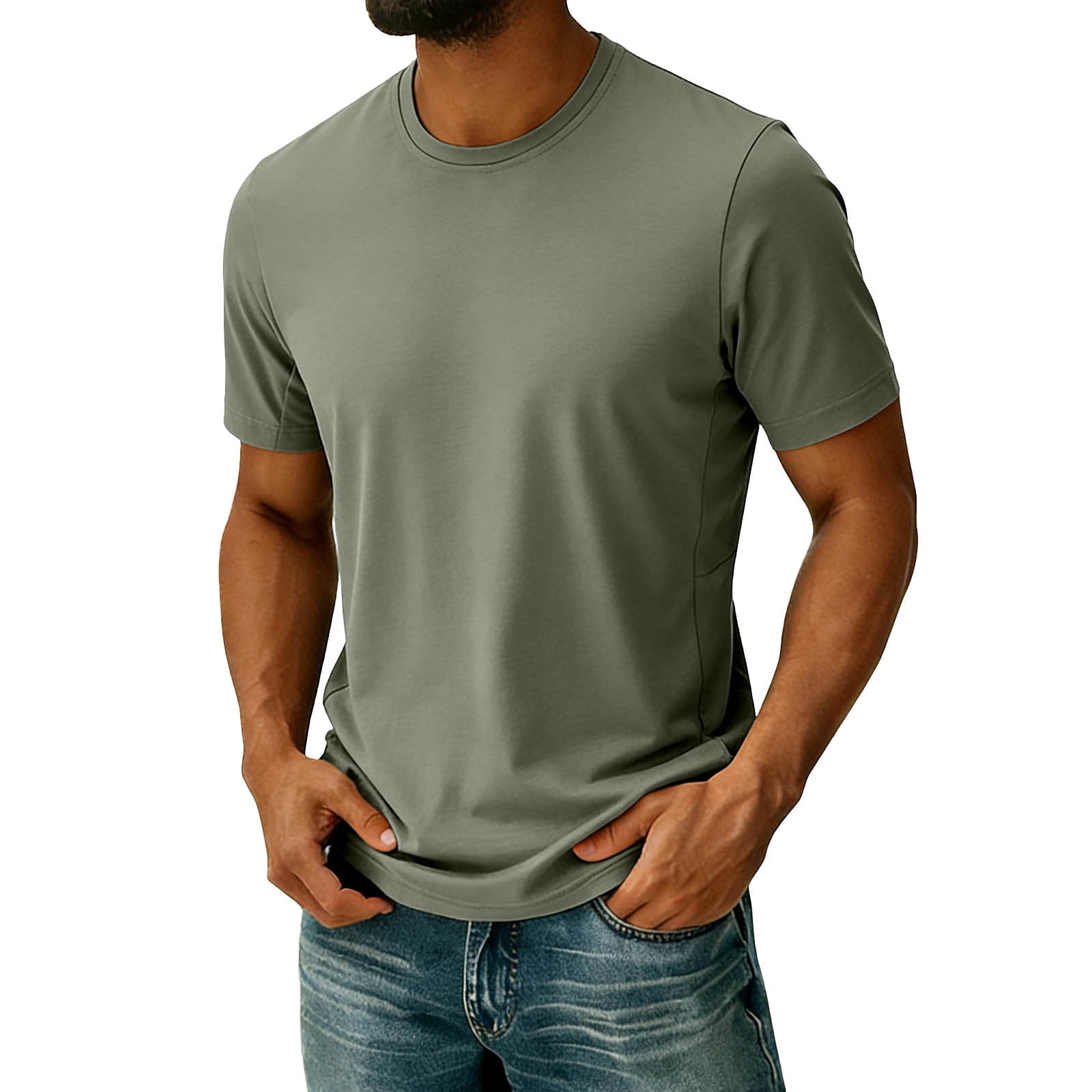 Bnwani Shirts for Men Lightweight Moisture-Wicking Mens Shirts ...
