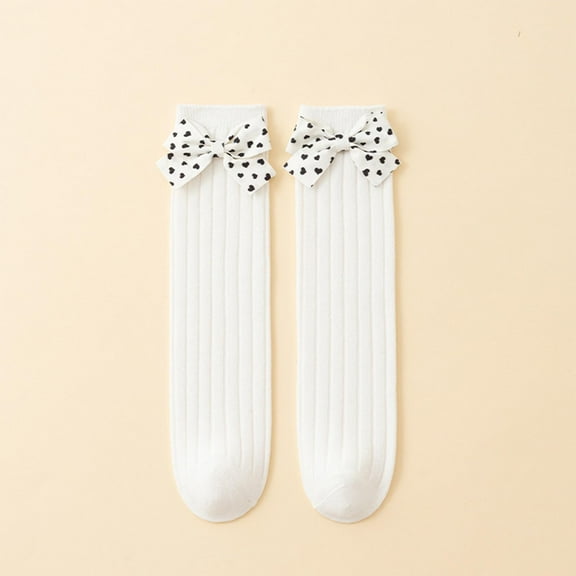 Bnwani Socks for Girls Fashion Floor Knitted Casual Comfortable Socks Beige