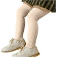 thumbnail image 1 of Bnwani Socks for Girls Winter Warm Tights Socks Beige, 1 of 6