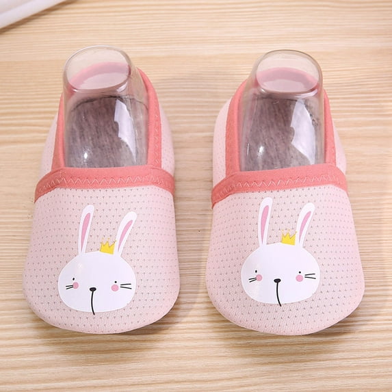 Bnwani Socks for Toddler Girls Spring Floor Indoor Non-Slip Socks Pink 2-3t