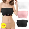 thumbnail image 1 of Bnwani Strapless Bras for Women Plus Size Summer Plus Strap Stretch Bra Pink Size S-3xl, 1 of 6