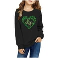 thumbnail image 1 of Bnwani Toddler Boys Sweatshirt Cotton Crew Neck Long Sleeve Sweatshirt St. Patrick'S Day Printed Tops Pullover, 1 of 3