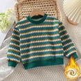 thumbnail image 1 of Bnwani Toddler Boys Sweatshirt Cotton Long Sleeve Winter Thick Thin Warm Sweatshirt Printed Tops Sweater Pullover, 1 of 3