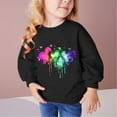 thumbnail image 1 of Bnwani Toddler Girl Sweatshirt Cotton Long Sleeve Winter Fall Sweatshirt Hearts Printed Sweater Pullover, 1 of 4