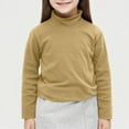 thumbnail image 1 of Bnwani Toddler Shirts Long Sleeve Cotton Warm Casual Solid Tops 3-4t, 1 of 6