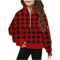 thumbnail image 1 of Bnwani Toddler Shirts Long Sleeve Hoodless Fleece Printed Tops 7-8 Years, 1 of 4