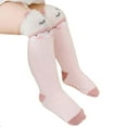 thumbnail image 1 of Bnwani Toddler Socks for Boys Knee High Warm Floor Indoor Non-Slip Cute Socks Pink 12 Months, 1 of 4
